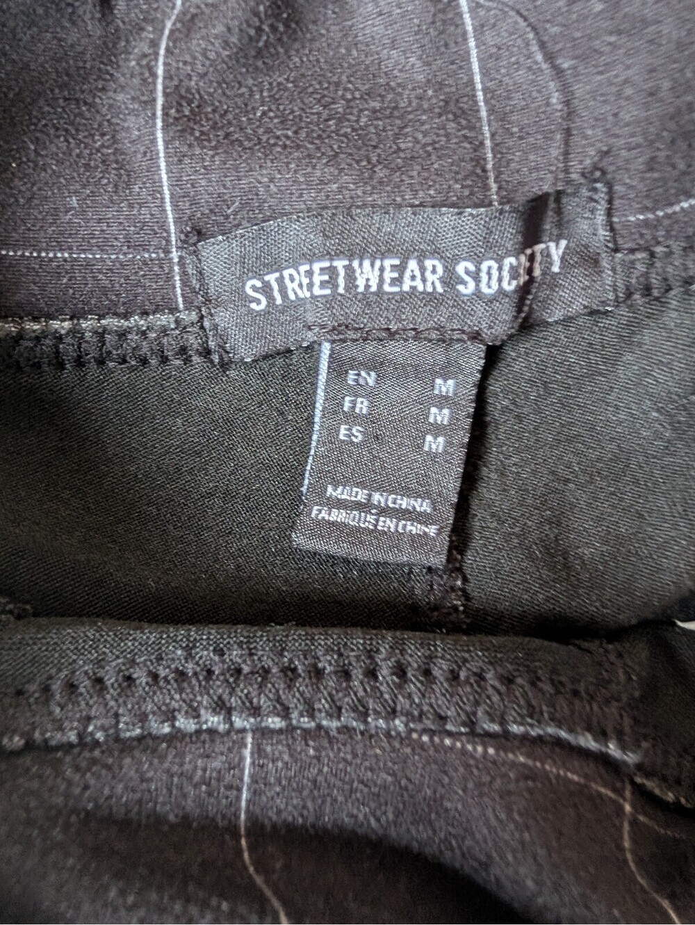 Streetwear Society Women's Plaid Casual Business Pants – Stylish Workwear - Picture 3 of 8